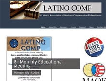 Tablet Screenshot of latinocomp.org